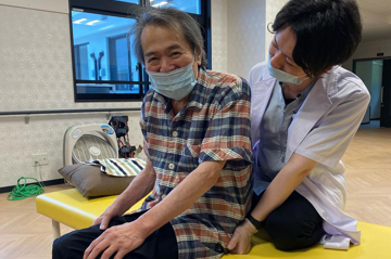 タブレットで説明